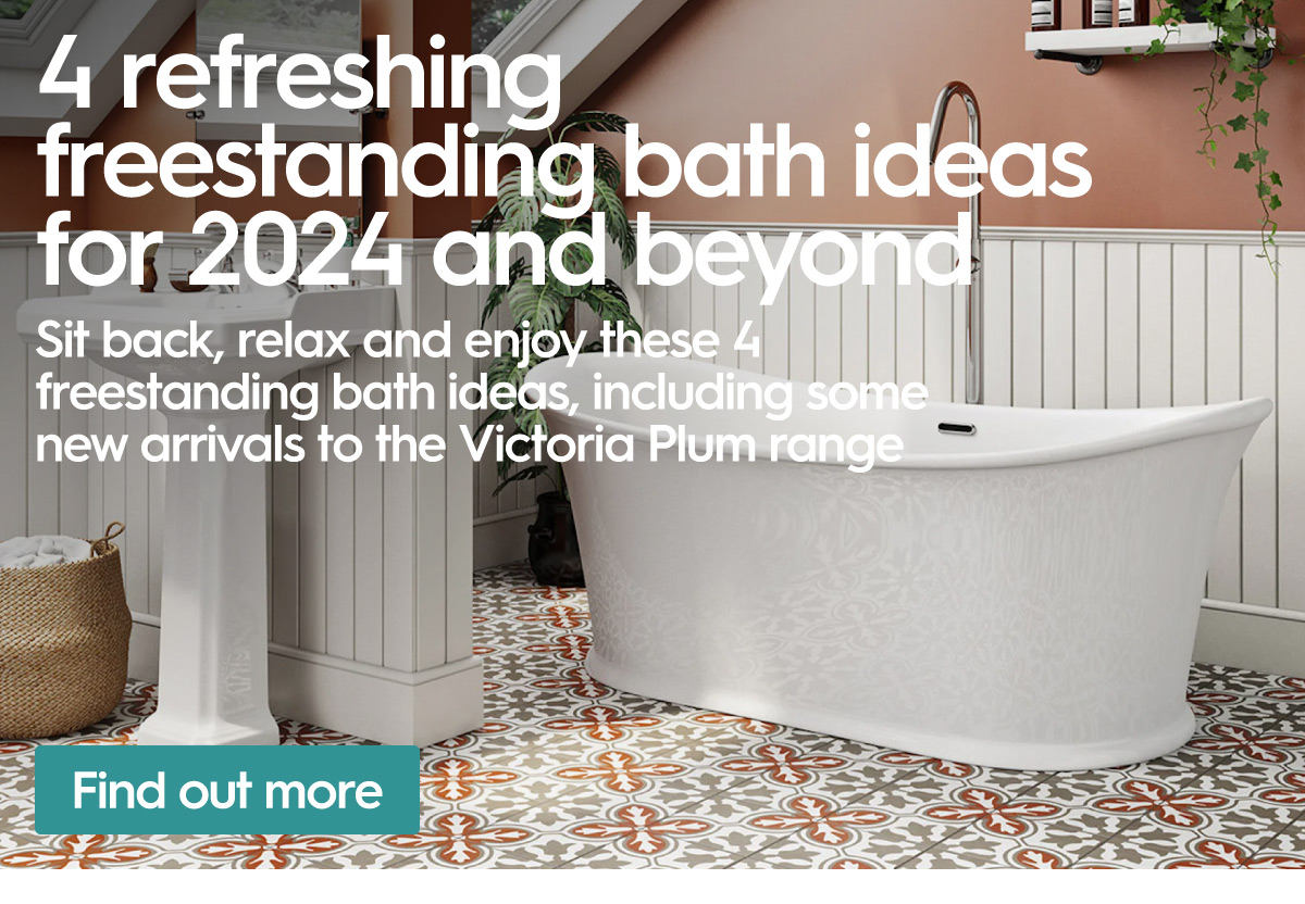 4 refreshing freestanding bath ideas for 2024 and beyond