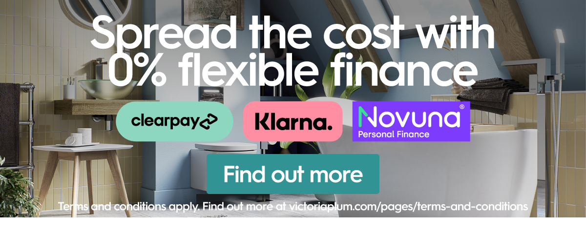 Spread the cost with 0% flexible finance